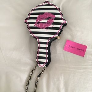Betsey Johnson wristlet/clutch
